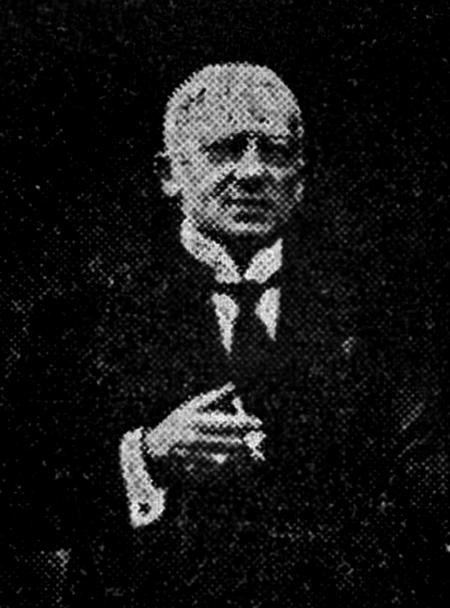 Zdzisław Wawrausch podczas otwarcia Domu Żołnierza przy ul. Lubicz 28 w Krakowie w 1925 roku („Nowości Ilustrowane” z 18 lipca 1925 r., nr 29, s. 14, Biblioteka Jagiellońska, sygn. 7621 IV, R. 22)