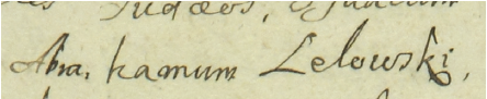 (Archiwum Narodowe w Krakowie, sygn. CCR 121, s. 1004)