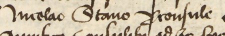 Z księgi testamentów obejmującej lata 1427–1623 strony 206–207 z wpisem z 1515 roku dotyczącym
zeznania testamentowego rajcy Piotra Salomona (nr 288) przyjmowanego przez Mikołaja Stana, wówczas burmistrza –
oraz powiększenie zapisu imienia i funkcji burmistrza (Archiwum Państwowe w Krakowie, sygn. rkps 772, s. 206–207)