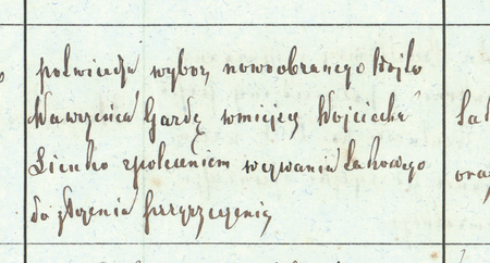 (Archiwum Narodowe w Krakowie, sygn. GmP VII-2, s. 17)